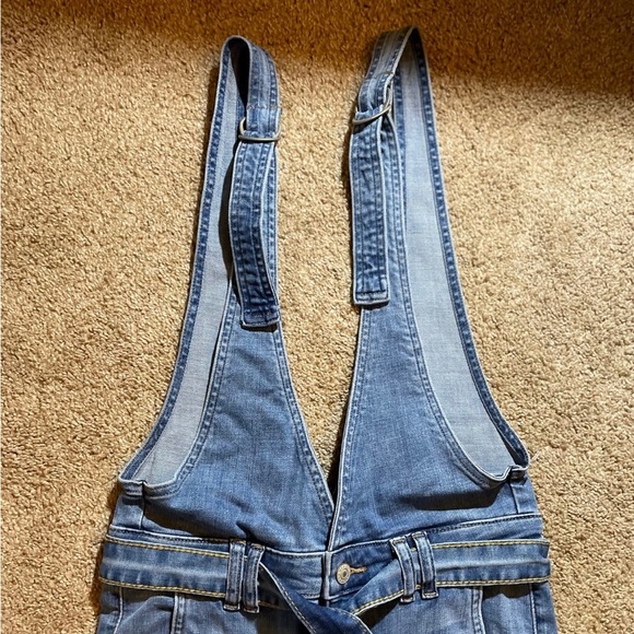AE Denim Flare Overall - Picture 5 of 13